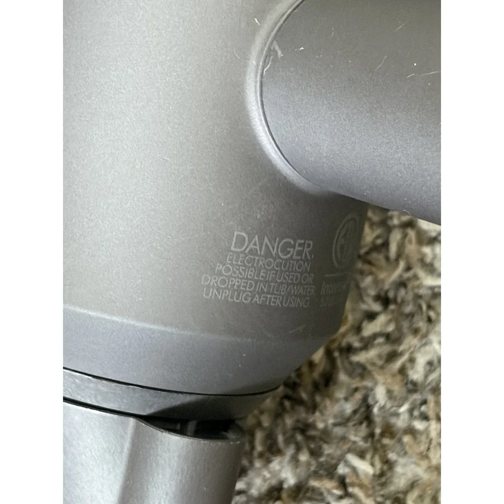 Dyson Supersonic Hair Dryer HD01 Gray Blue Tested Works